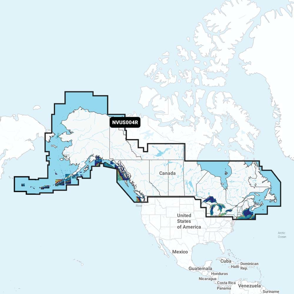 Garmin Navionics Vision+™ NVUS004R Canada & Alaska - Cartography | Garmin Navionics Vision+ - Garmin