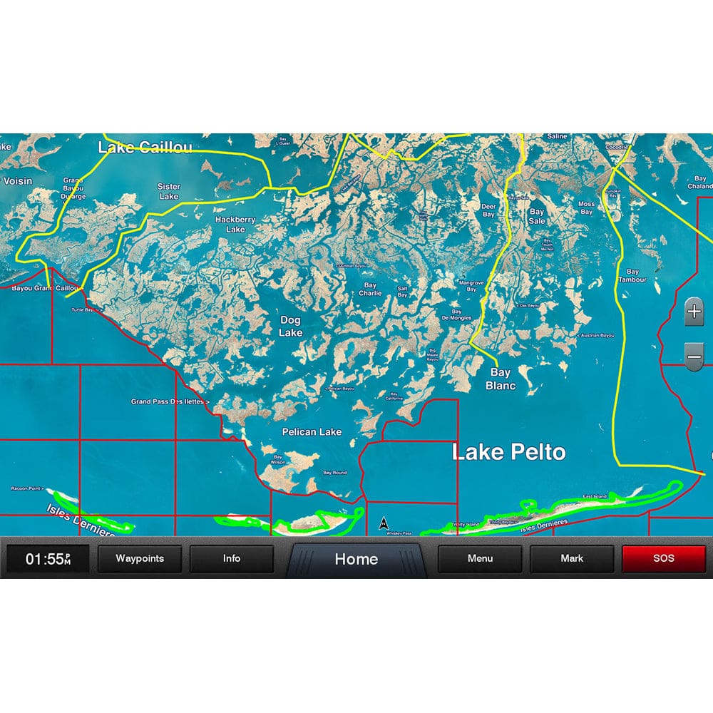 Garmin Standard Mapping® - Louisiana Central Premium microSD™/ SD™ Card - Cartography | Garmin Standard Mapping - Garmin