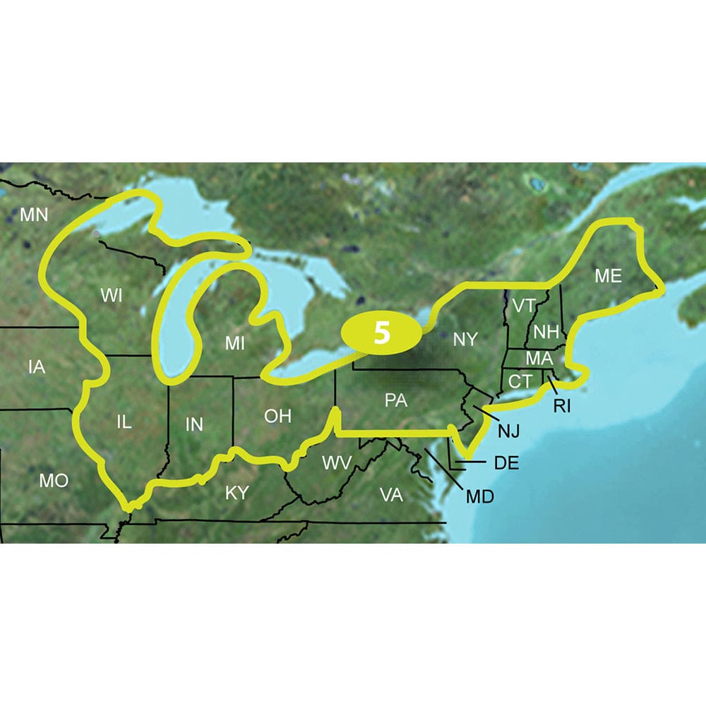 Garmin TOPO US 24K Northeast - microSD™/ SD™ - Cartography | Garmin Topographical - Garmin