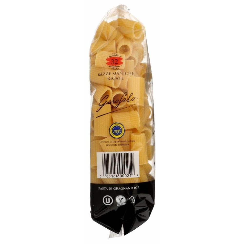 GAROFALO Grocery > Meal Ingredients > Noodles & Pasta GAROFALO Mezze Maniche Rigate Pasta, 16 oz