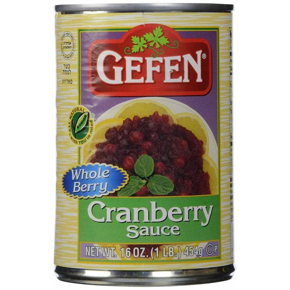 Gefen Gefen Cranberry Sauce Whole, 16 oz