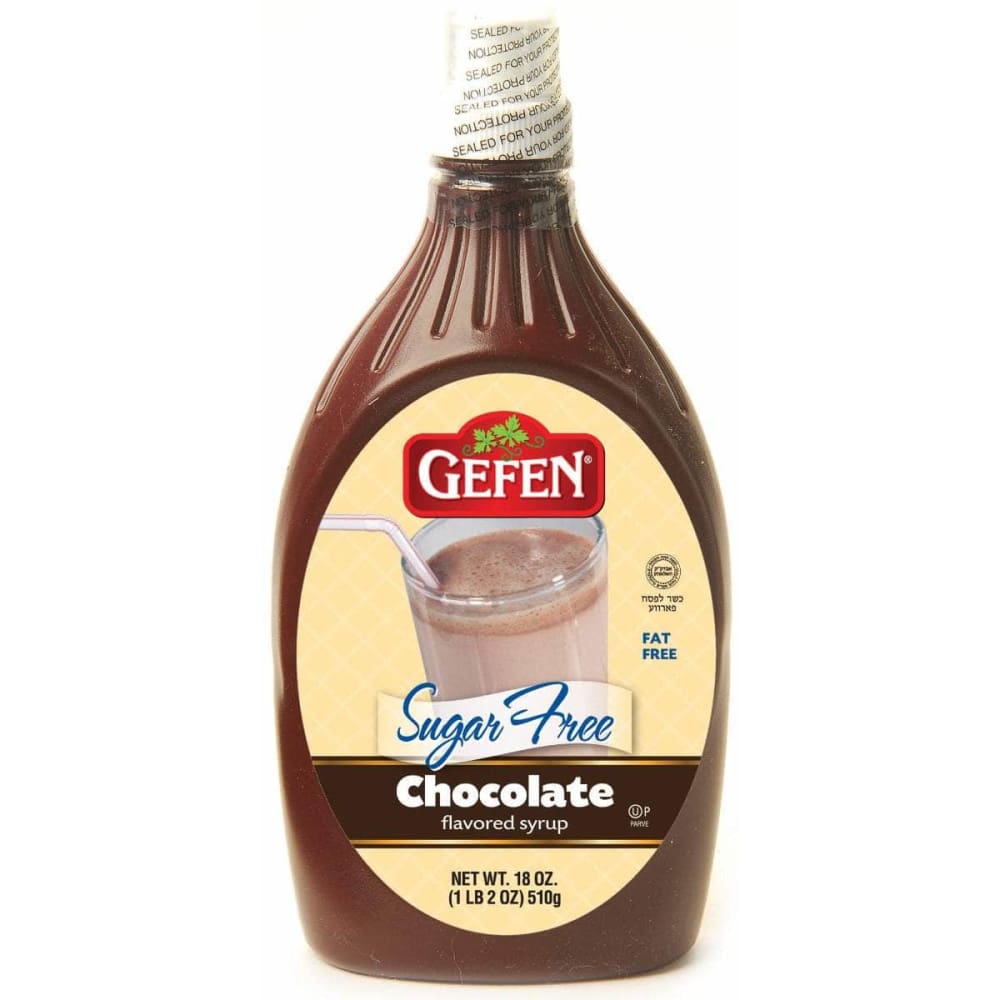 GEFEN GEFEN Sugar Free Chocolate Syrup, 18 oz