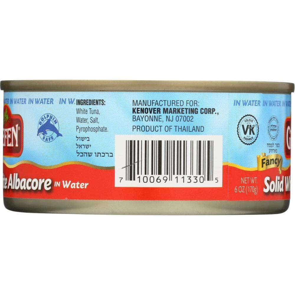 Gefen Gefen Water White Solid Albacore Tuna, 6 oz