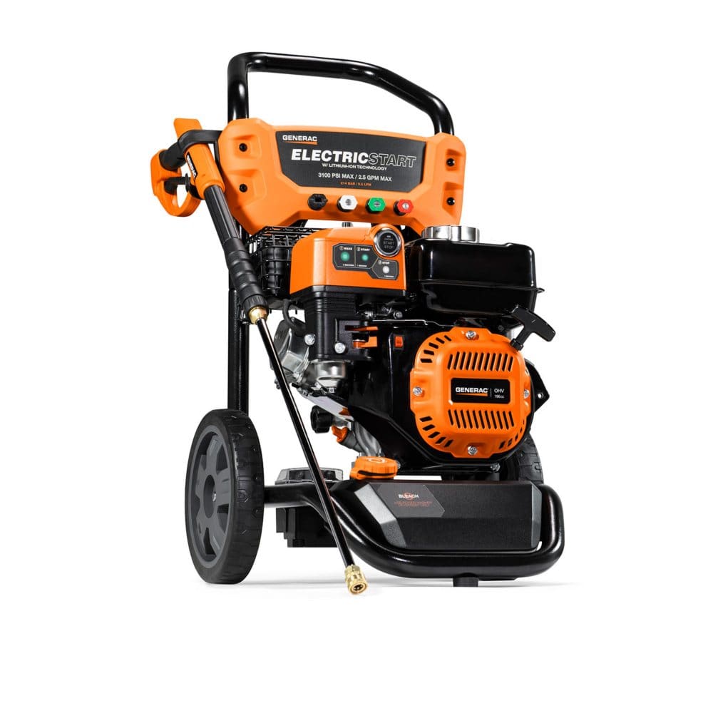 Generac 8894 - 3100 PSI Electric Start Gas-Powered Pressure Washer - Pressure Washers - ShelHealth