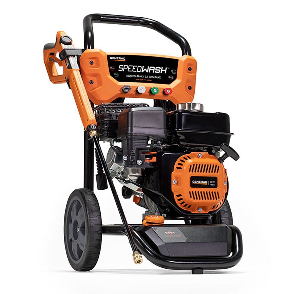 Generac 8902 - 3200 PSI SpeedWash Gas-Powered Pressure Washer With Accessory Kit - Pressure Washers - ShelHealth