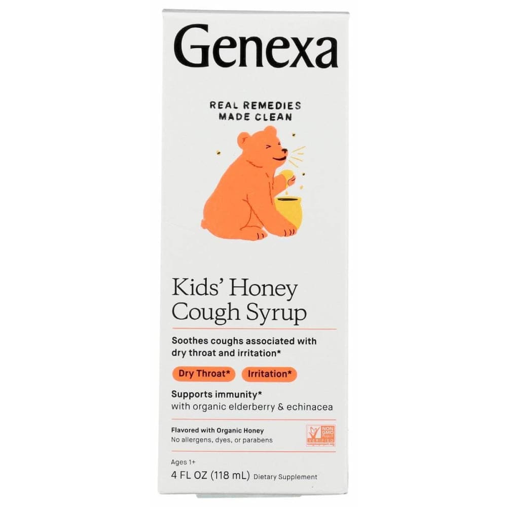 GENEXA Health > Health & Medicine GENEXA Kids Honey Cough Syrup, 4 fo