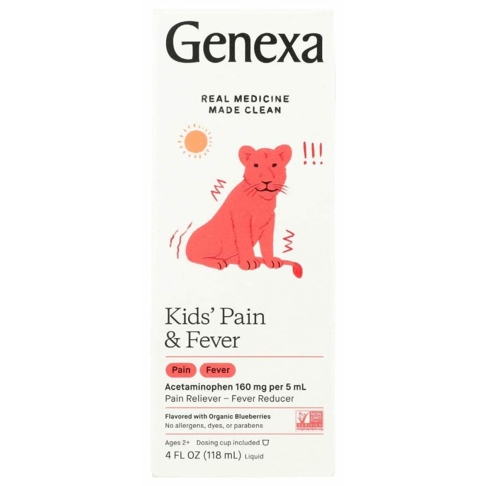 GENEXA Health > Health & Medicine GENEXA Kids Pain & Fever, 4 fo