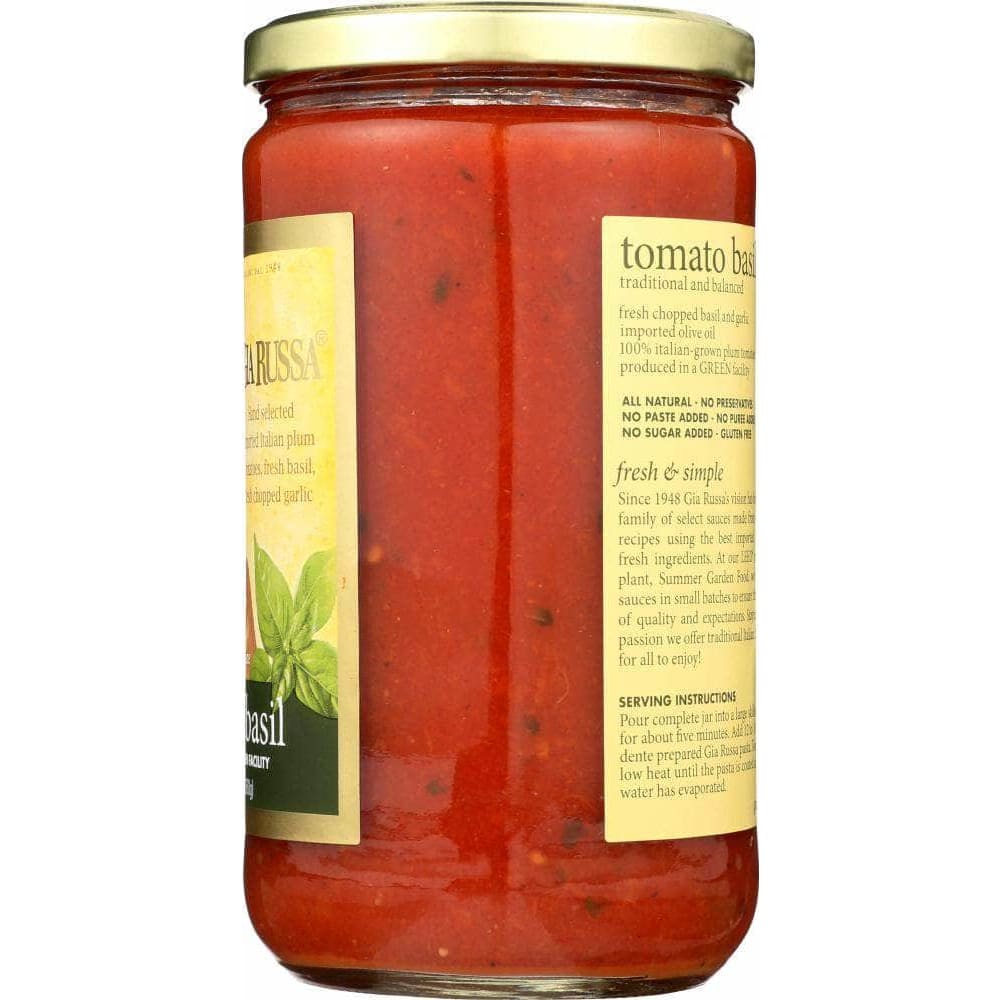 Gia Russa Gia Russa Sauce Tomato & Basil, 24 oz