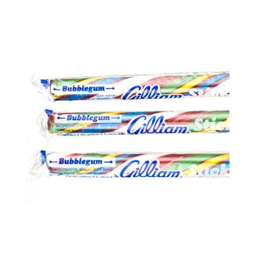 Gilliam Bubblegum Candy Sticks 80ct - Candy/Novelties & Count Candy - Gilliam