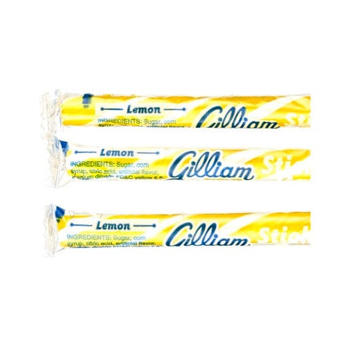 Gilliam Lemon Candy Sticks 80ct - Candy/Novelties & Count Candy - Gilliam