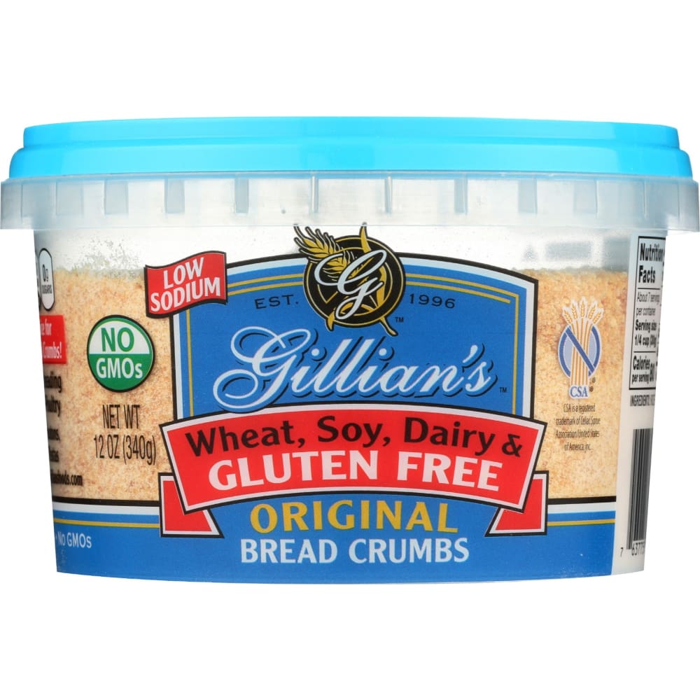 GILLIANS FOODS: Original Bread Crumbs 12 oz - Grocery > Cooking & Baking > Seasonings - GILLIANS FOODS