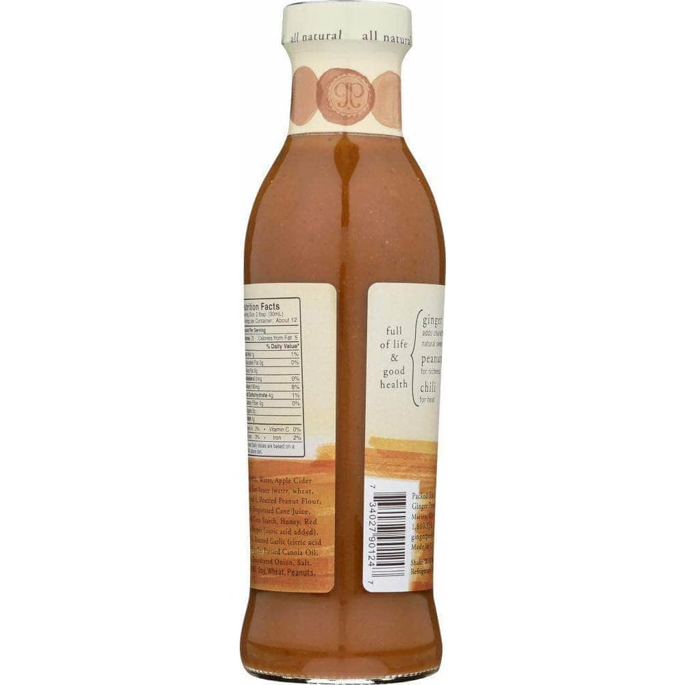 Ginger People Ginger People Ginger Peanut Sauce, 12.7 oz