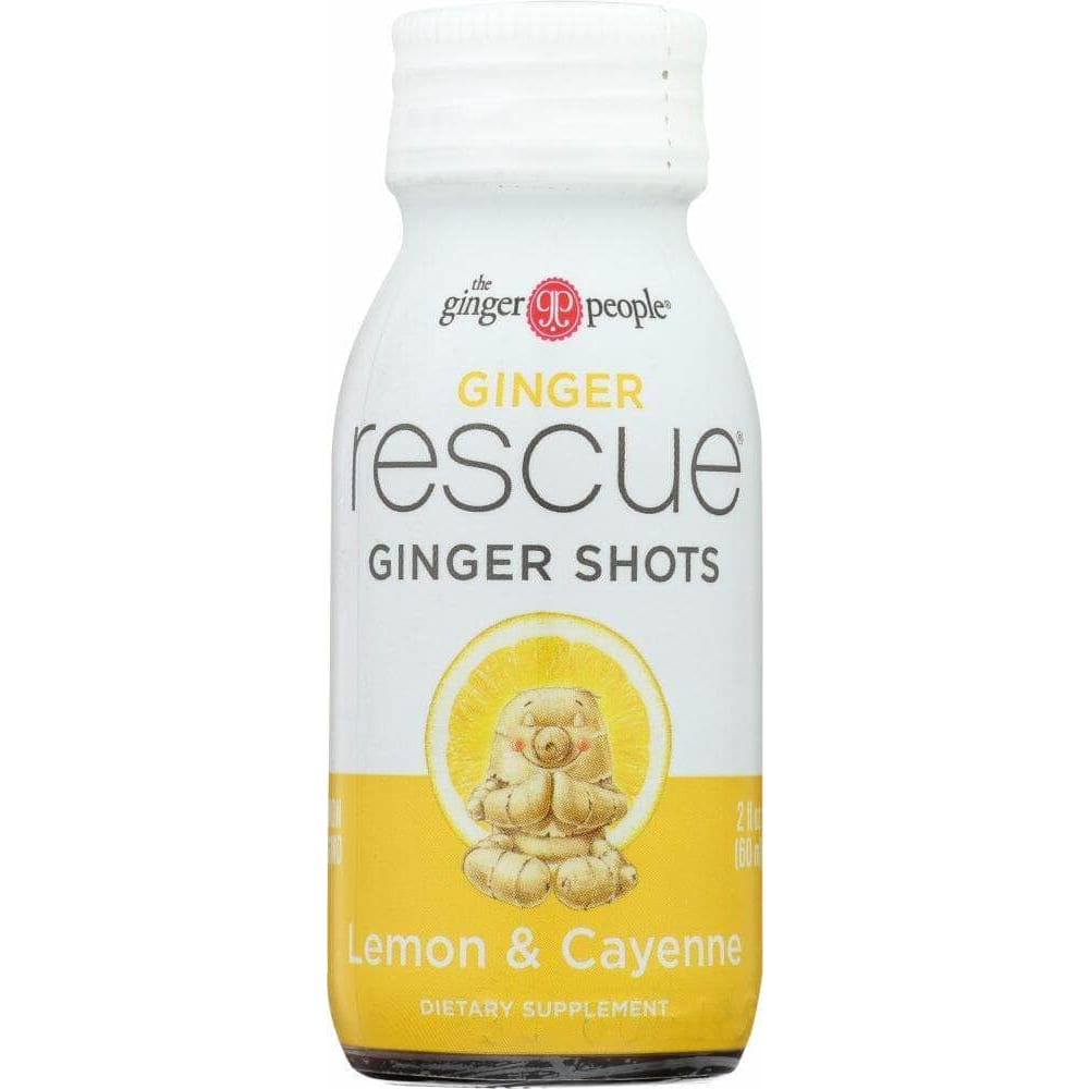 The Ginger People Ginger People Rescue Ginger Shots Lemon & Cayenne, 2 oz