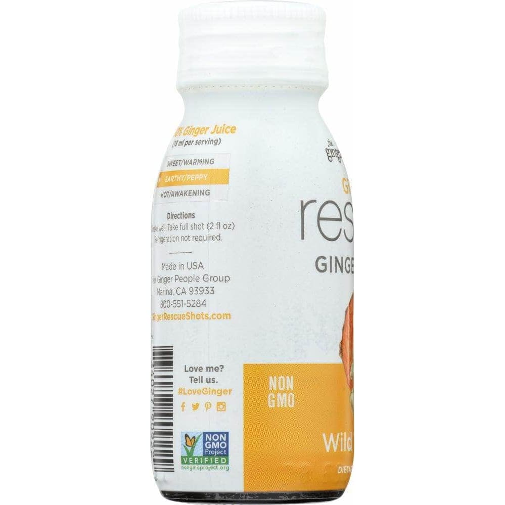 The Ginger People Ginger People Ginger Rescue Shots Wild Turmeric, 2 oz