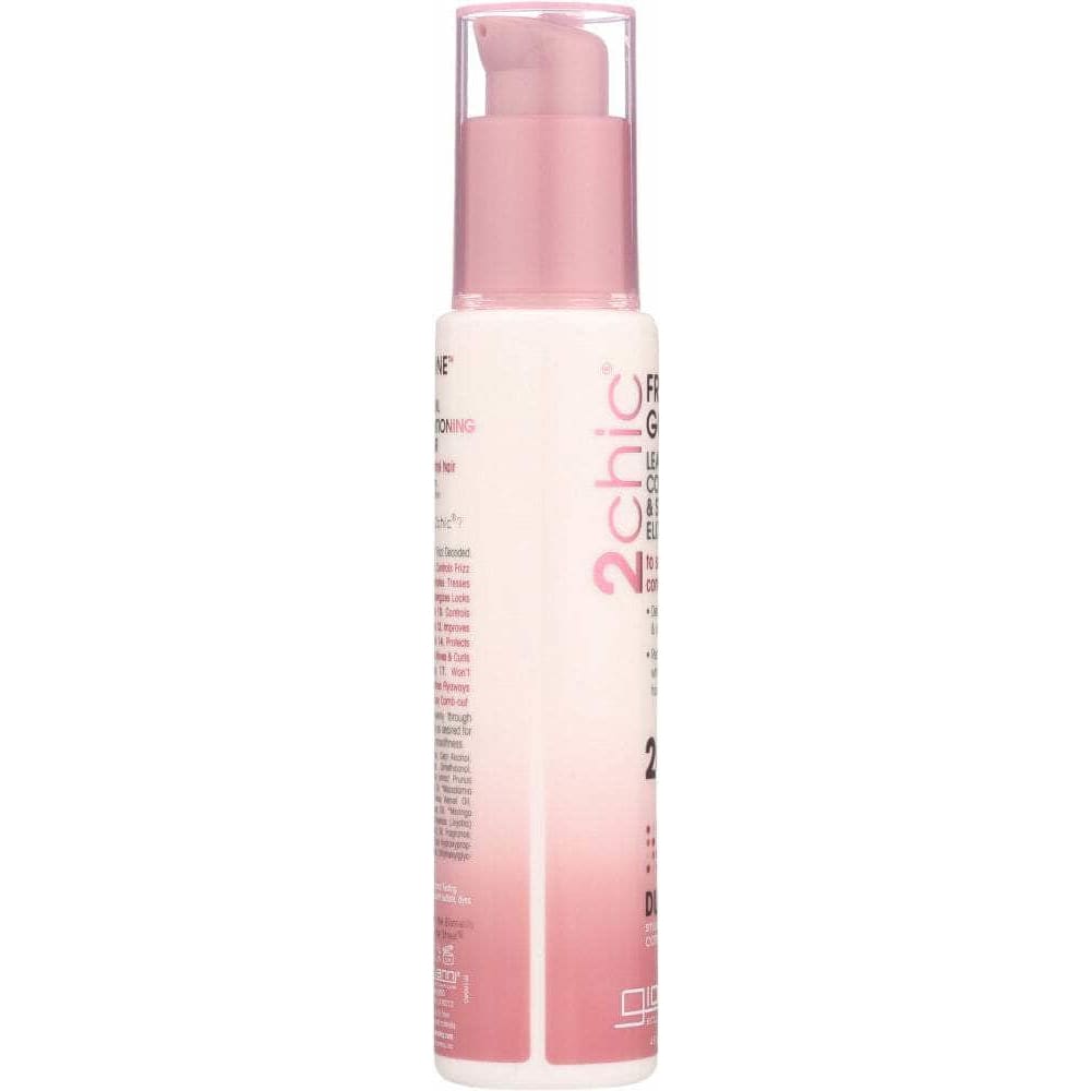 GIOVANNI Giovanni Cosmetics 2Chic Frizz Be Gone Leave-In Conditioner & Styling Elixir Shea Butter & Sweet Almond Oil, 4 Oz