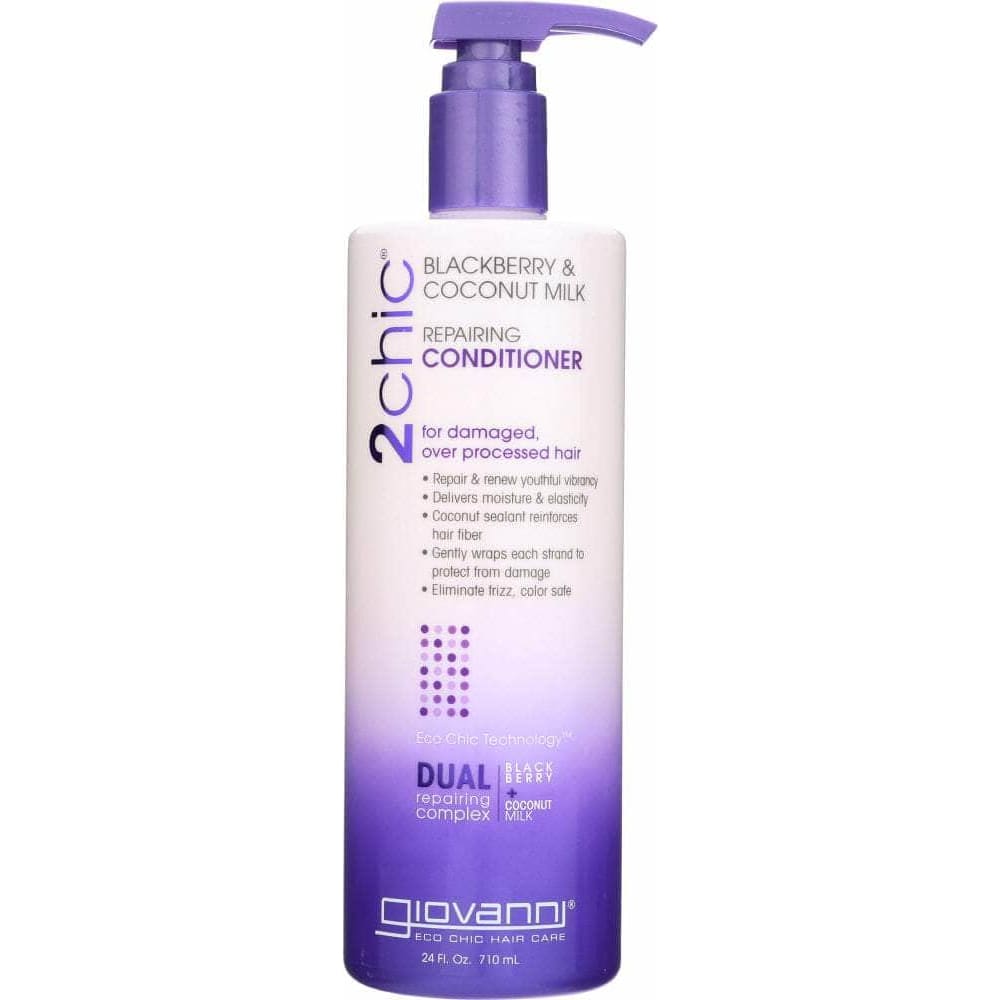 Giovanni Giovanni Cosmetics 2Chic Repairing Conditioner Blackberry & Coconut Milk, 24 oz