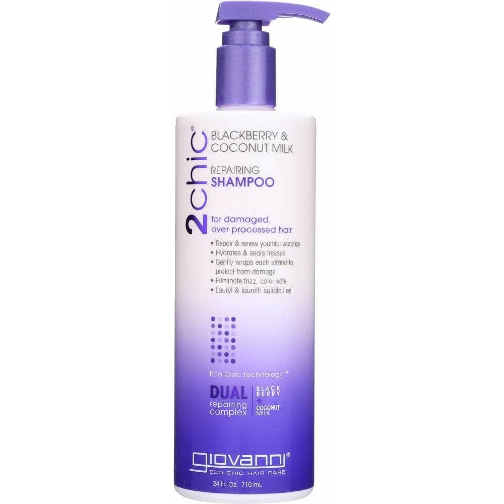 Giovanni Giovanni Cosmetics 2Chic Repairing Shampoo Blackberry & Coconut Milk, 24 oz