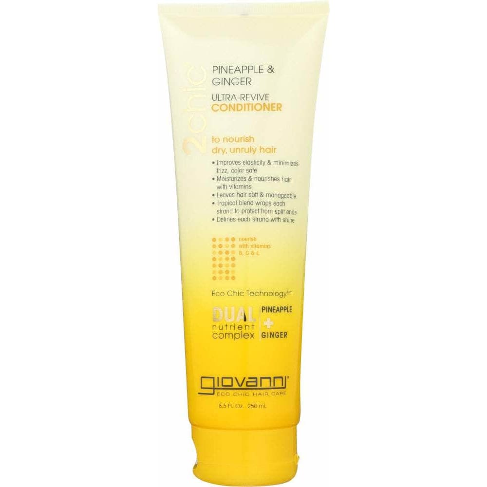 GIOVANNI Giovanni Cosmetics 2Chic Ultra-Revive Conditioner Pineapple & Ginger, 8.5 Oz