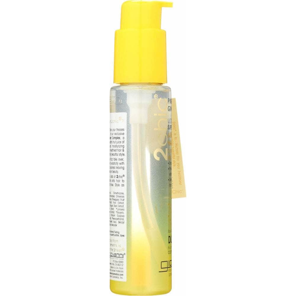 GIOVANNI Giovanni Cosmetics Anti Frizz Hair Serum, 2.7 Oz