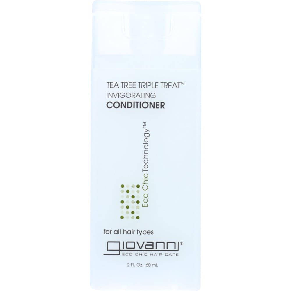 GIOVANNI COSMETICS: Condtnr Ttree Trpl Treat 2 oz (Pack of 6) - Beauty & Body Care > Hair Care > Conditioner - GIOVANNI COSMETICS