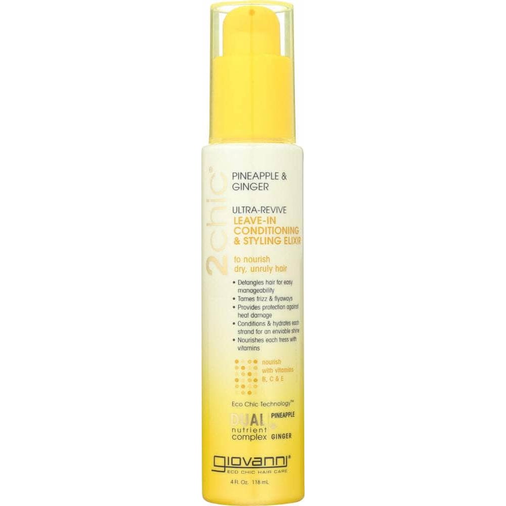 GIOVANNI Giovanni Cosmetics Pineapple Ginger Conditioner, 4 Fo