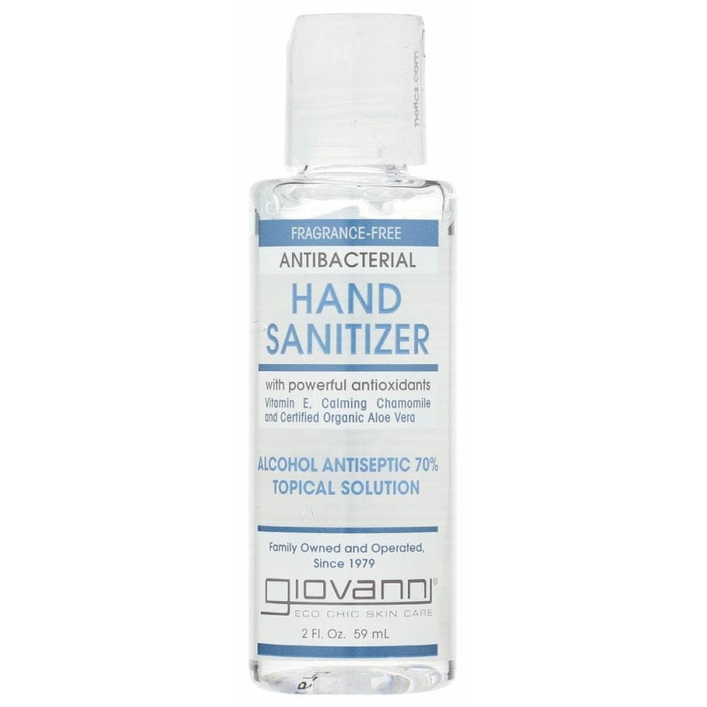 GIOVANNI COSMETICS Giovanni Cosmetics Sanitizer Hand Antibactrl, 2 Oz