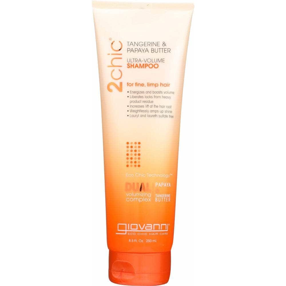 Giovanni Giovanni Cosmetics Tangerine & Papaya Butter Ultra-Volume Shampoo, 8.5 oz