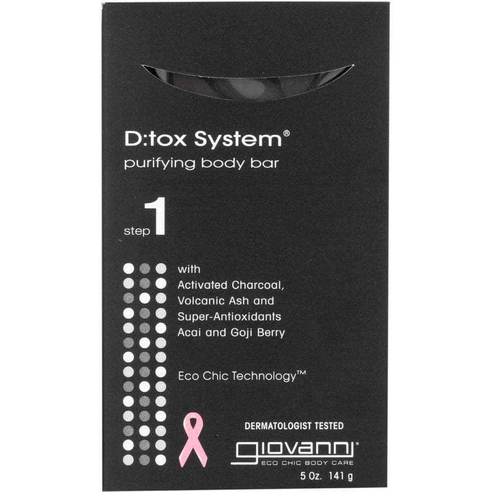 GIOVANNI Giovanni Dtox System Purifying Body Bar, 5 Oz