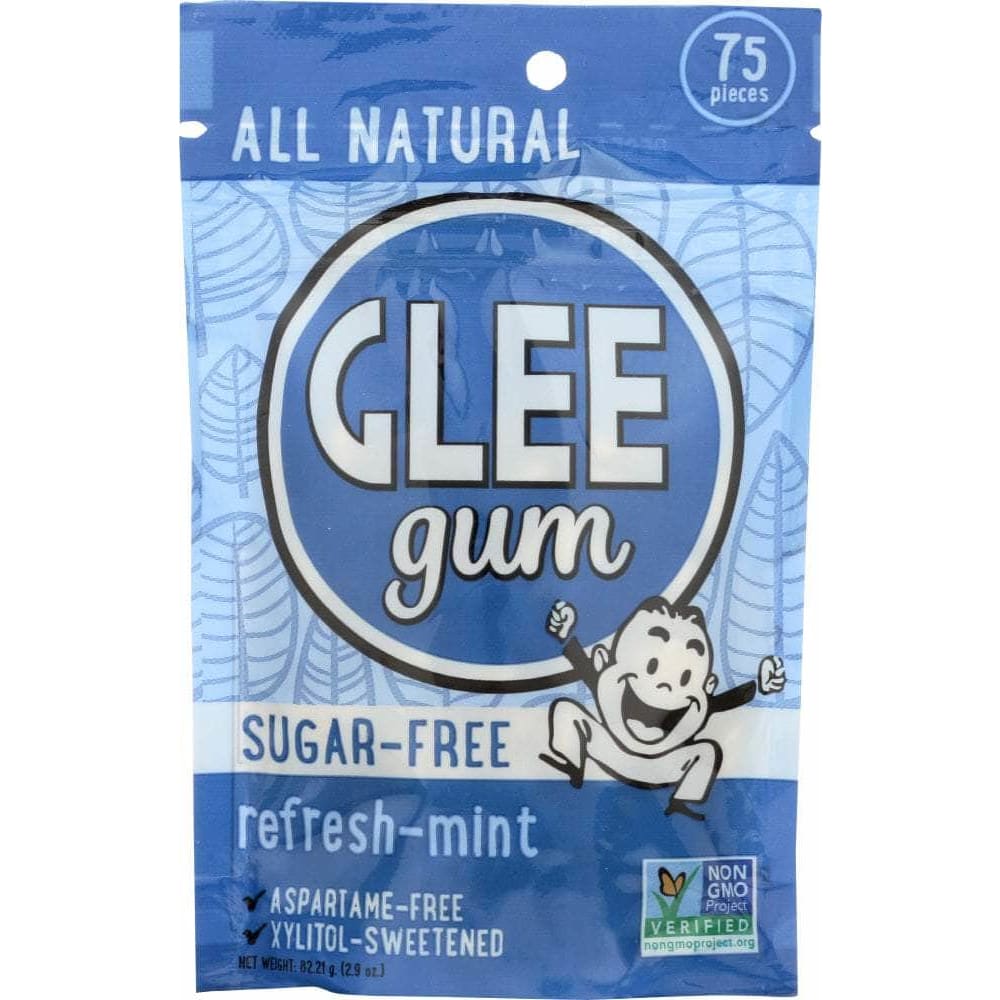 Glee Gum Glee Gum Sugar-Free Refresh-Mint, 75 Pieces