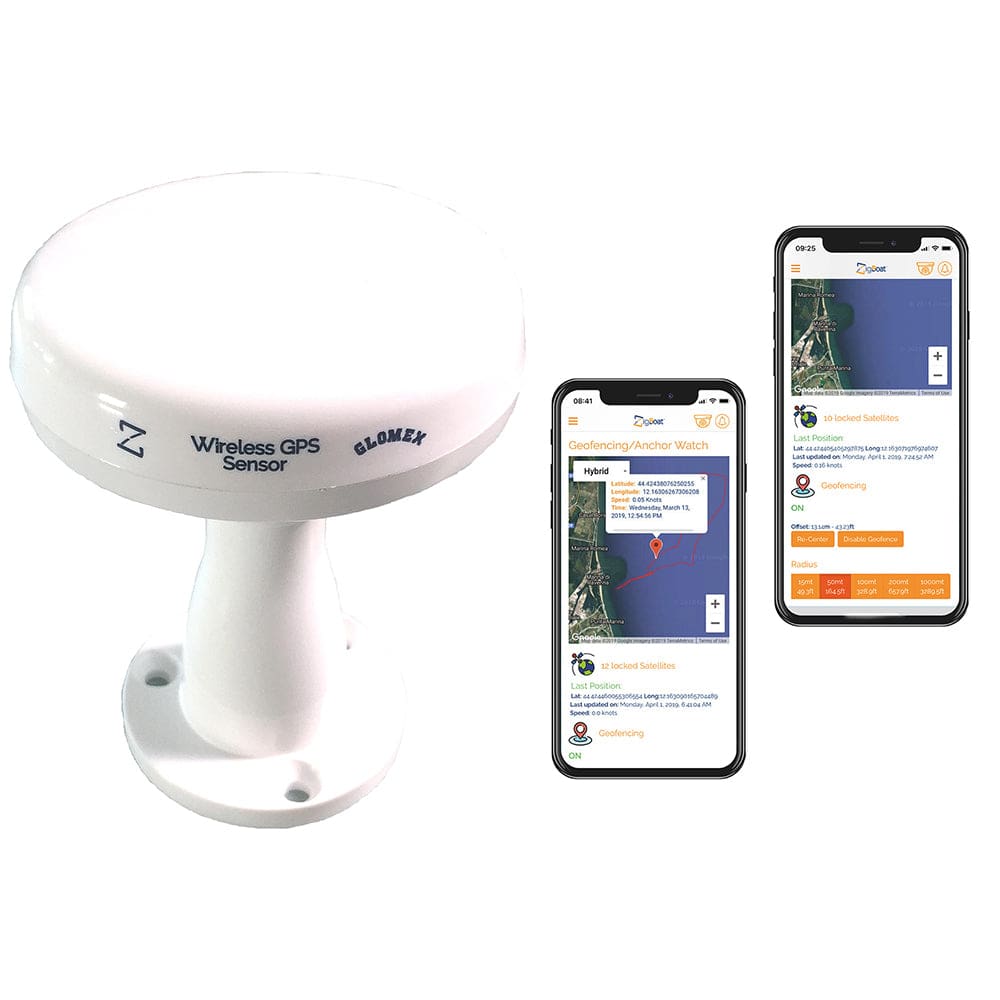 Glomex Wireless Zigbee® GPS/ Tracking Antenna f/ Zigboat™ System - Boat Outfitting | Security Systems - Glomex Marine Antennas