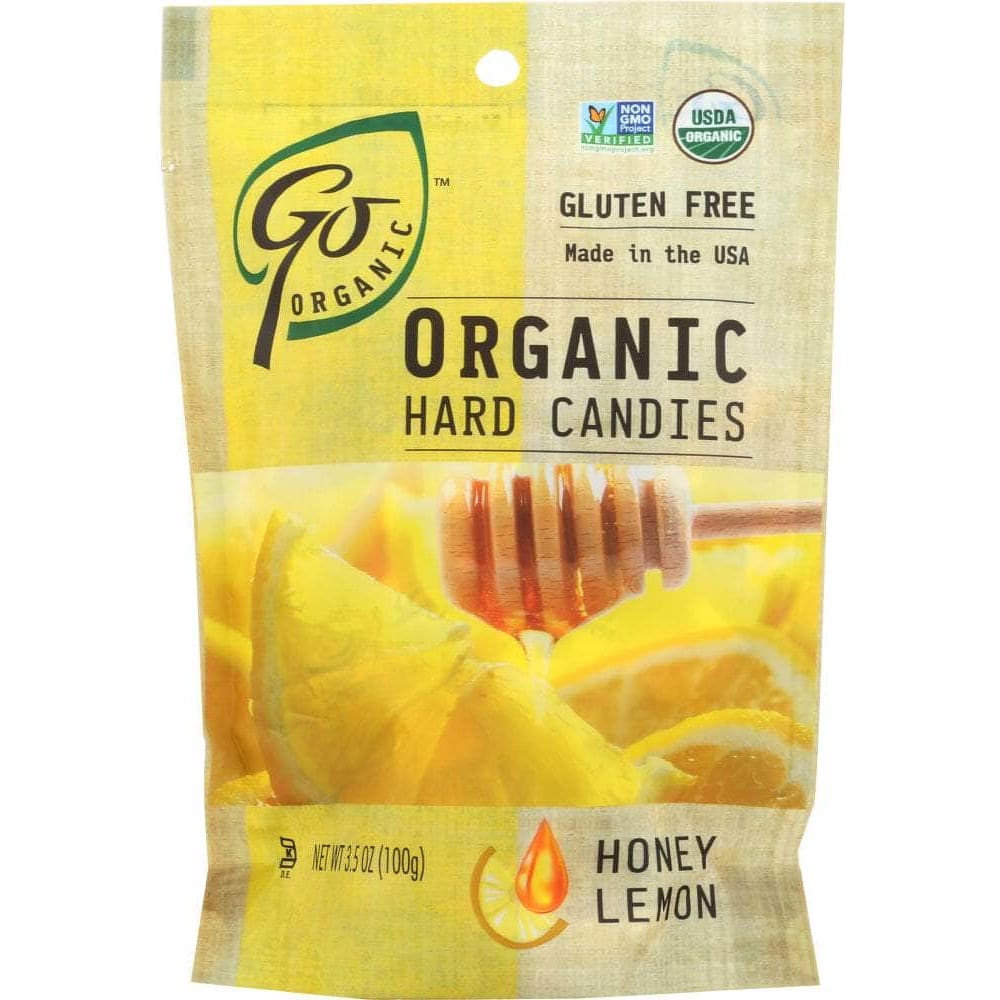 Go Organic Go Organic Candy Honey Lemon Organic, 3.5 oz