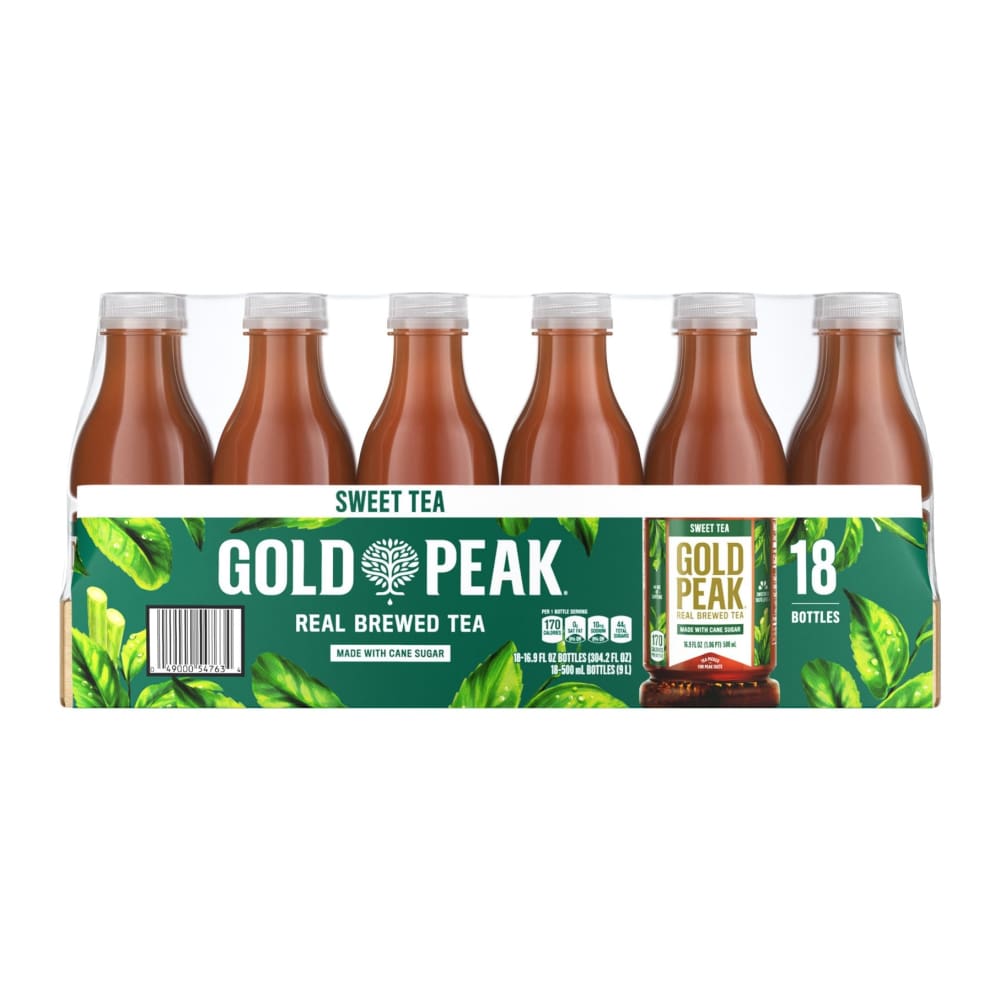 Gold Peak Sweet Black Tea Bottles 18 pk./16.9 oz. - Home/Grocery Household & Pet/Coffee Tea & Creamer/Tea/ - Gold Peak