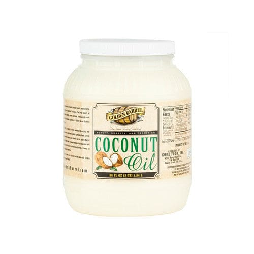 Golden Barrel Coconut Oil 96oz (Case of 6) - Baking/Oils & Shortenings - Golden Barrel