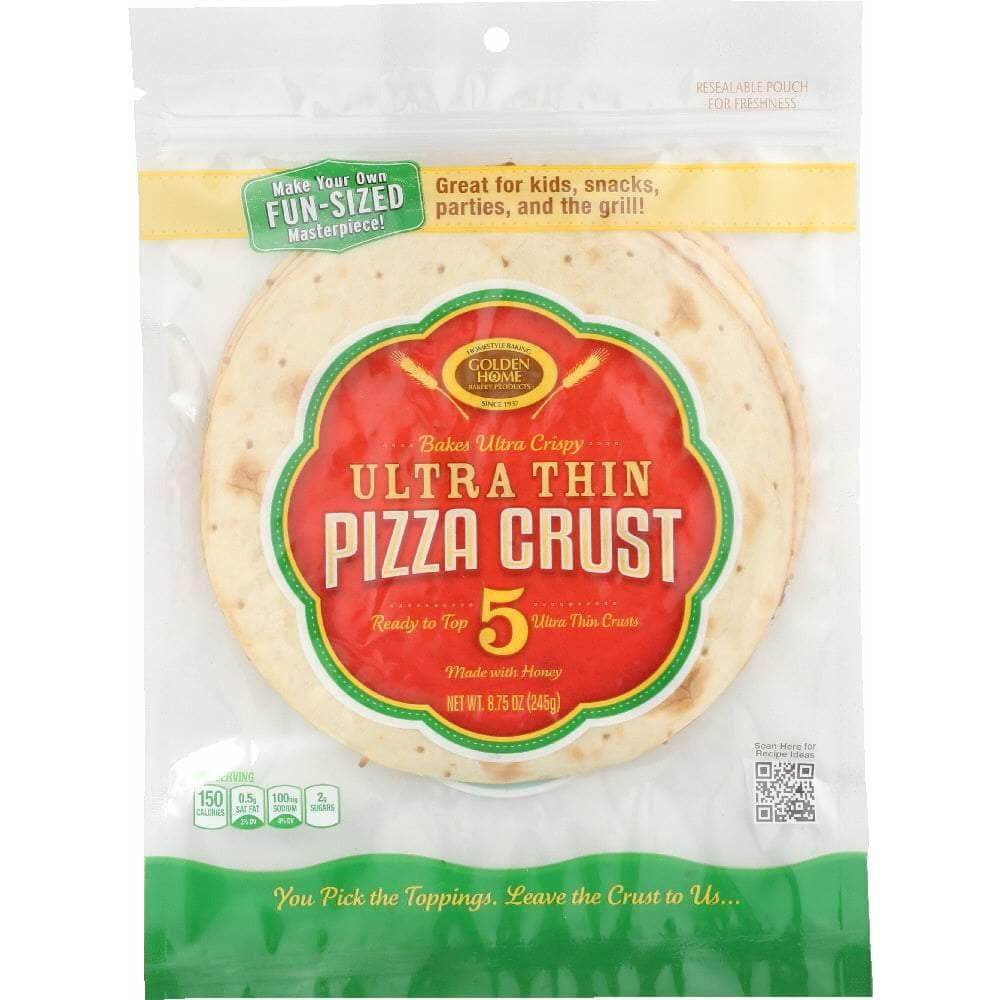 Golden Home Golden Home Ultra Crispy and Ultra Thin Pizza Crust 7-Inch, 8.75 oz