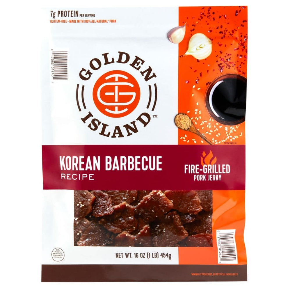 Golden Island Korean Barbecue Pork Jerky 16 Oz Meat Snacks Shelhealth 139 ?v=1685290014&width=990