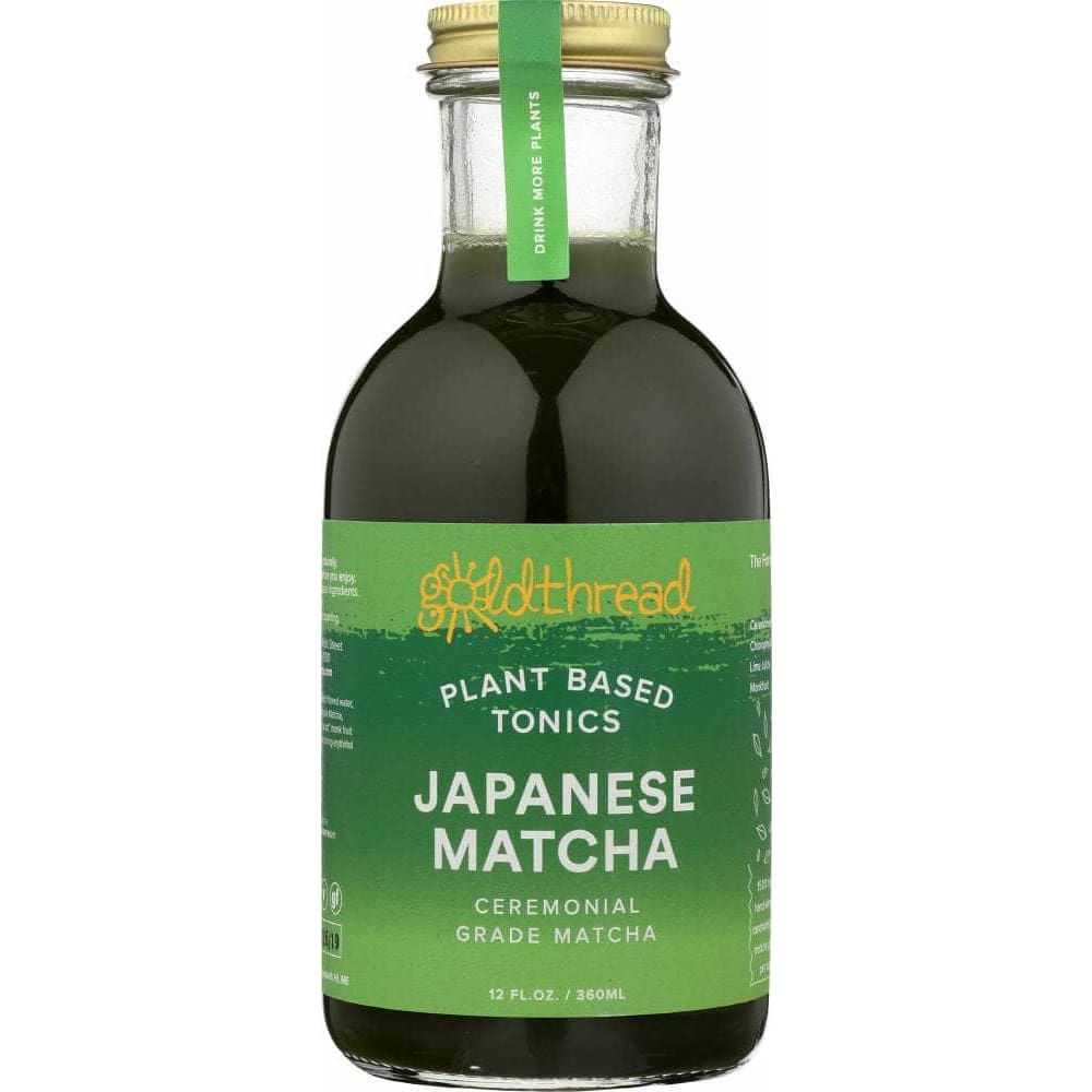 Goldthread Goldthread Japanese Matcha Tonic, 12 fl. oz.