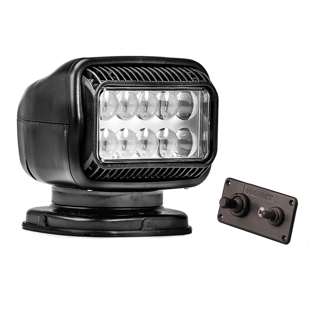 Golight Radioray GT Series Permanent Mount - Black LED - Hard Wired Dash Mount Remote - Lighting | Search Lights - Golight