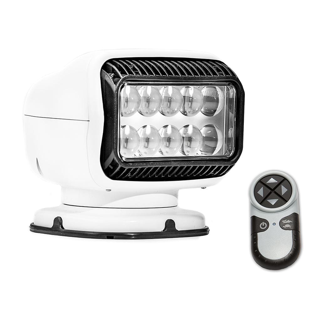 Golight Radioray GT Series Permanent Mount - White LED - Wireless Handheld Remote - Lighting | Search Lights - Golight