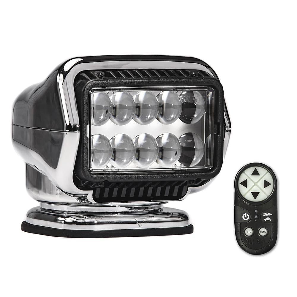 Golight Stryker ST Series Portable Magnetic Base Chrome LED w/ Wireless Handheld Remote - Lighting | Search Lights - Golight