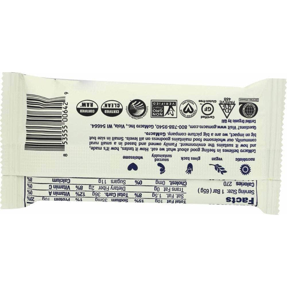 Gomacro Gomacro BAR CASHEW BLUEBERRY (2.300 OZ)