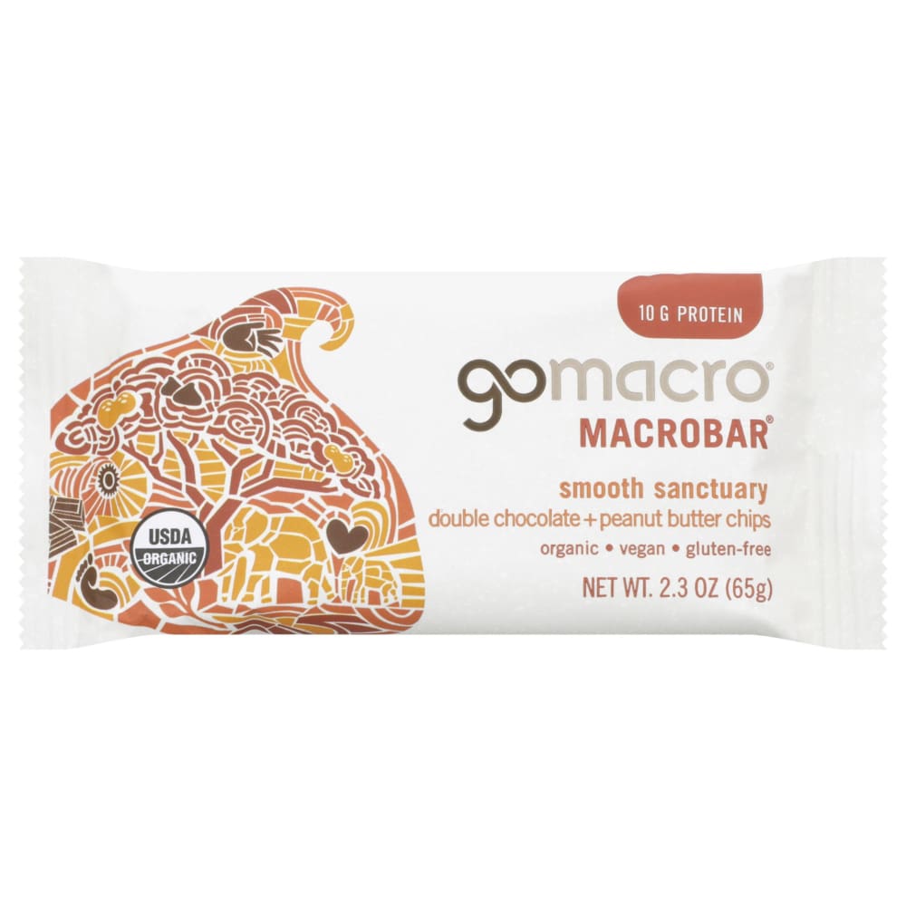 Gomacro: Bar Dbl Choc Pnut Bttr (2.30 OZ) (Pack of 5) - Snacks Other - Gomacro