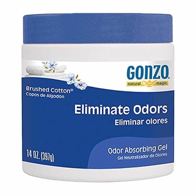 GONZO Home Products > Air Fresheners GONZO: Brushed Cotton Odor Absorbing Gel, 14 oz