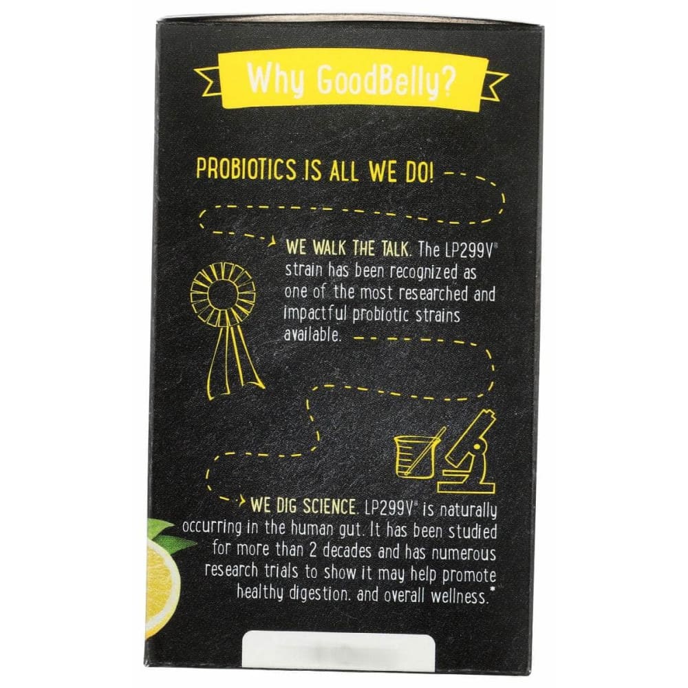 GOOD BELLY Good Belly Probiotic Pwdr Pkt Lemon, 1.05 Oz