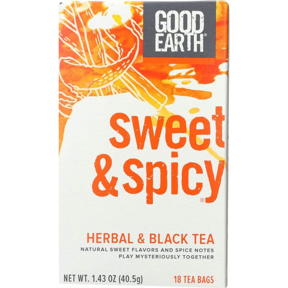 Good Earth Good Earth Herbal & Black Tea Blend Original Sweet And Spicy, 18 bg