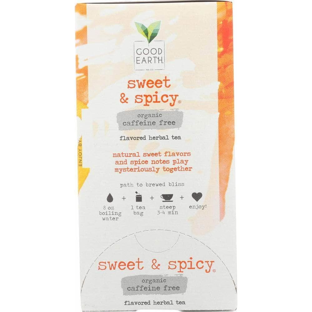 Good Earth Good Earth Organic Herbal Tea Caffeine Free Sweet & Spicy, 18 bg