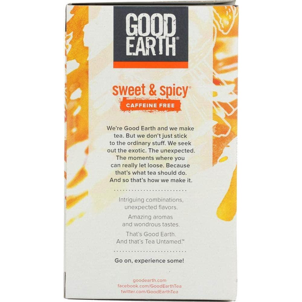 Good Earth Good Earth Original Tea Caffeine Free Sweet & Spicy Blend, 18 bg