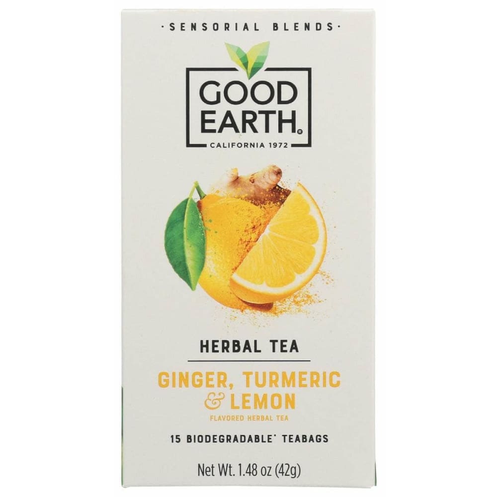 GOOD EARTH GOOD EARTH Tea Sensorial Trmrc Lmn, 15 bg