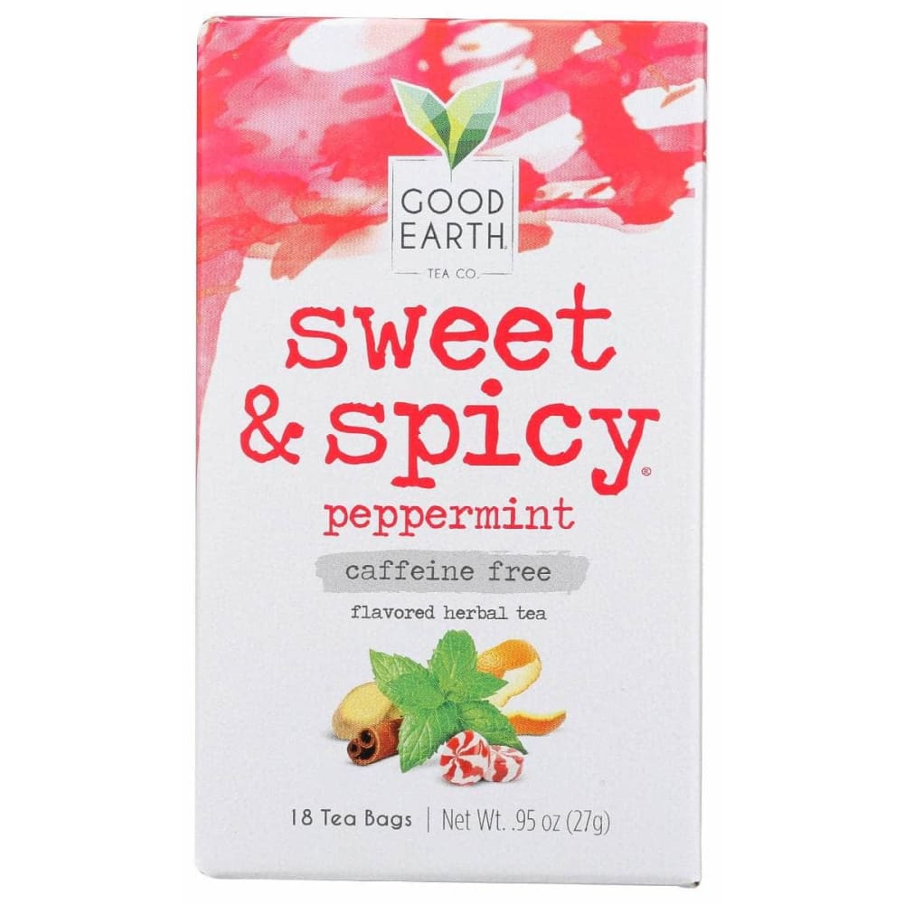 GOOD EARTH GOOD EARTH Tea Swt Spicy Peppermint, 18 bg