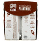 GOOD KARMA Grocery > Dairy, Dairy Substitutes and Eggs > Milk & Milk Substitutes GOOD KARMA Chocolate Plantmilk 6 Pack, 40.5 fo