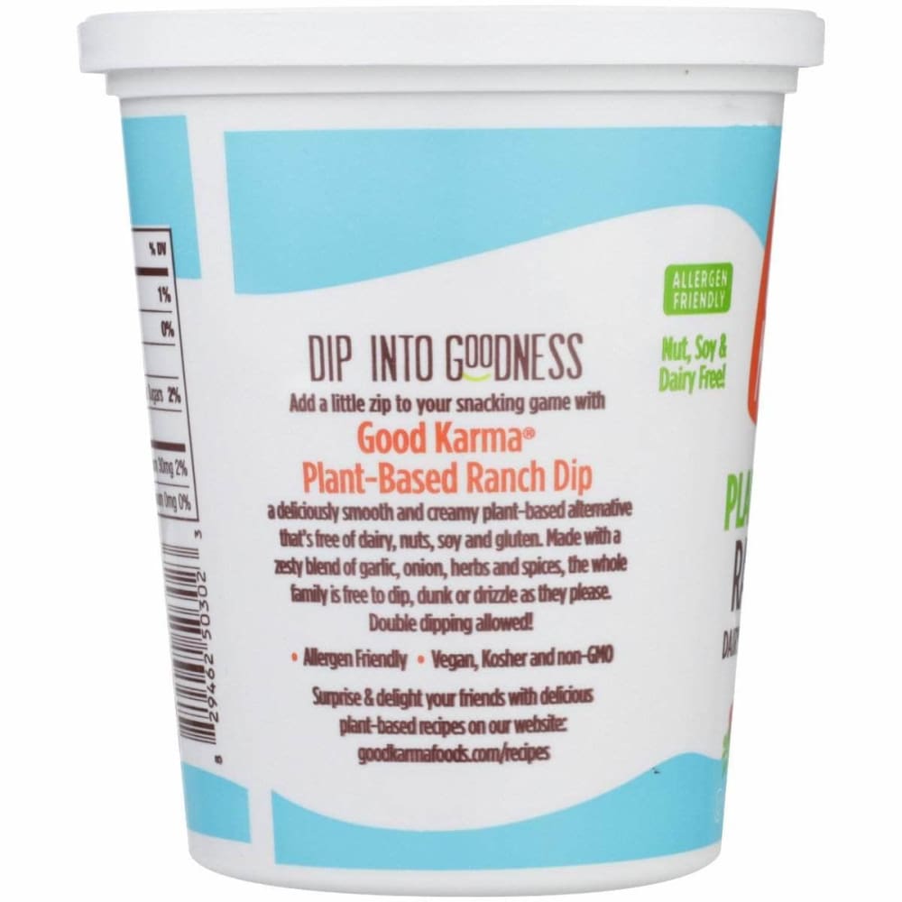 Good Karma Good Karma Plant-Based Ranch Dip, 16 oz